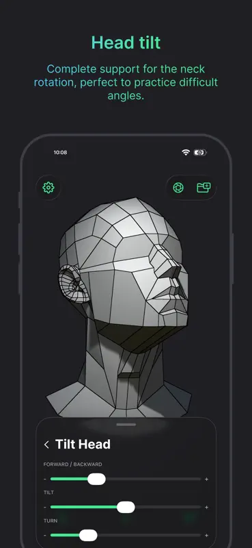 Head Model Studio - Art Study screenshot 8 of 10