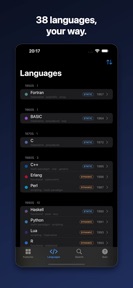 PolyCode Programming Languages screenshot