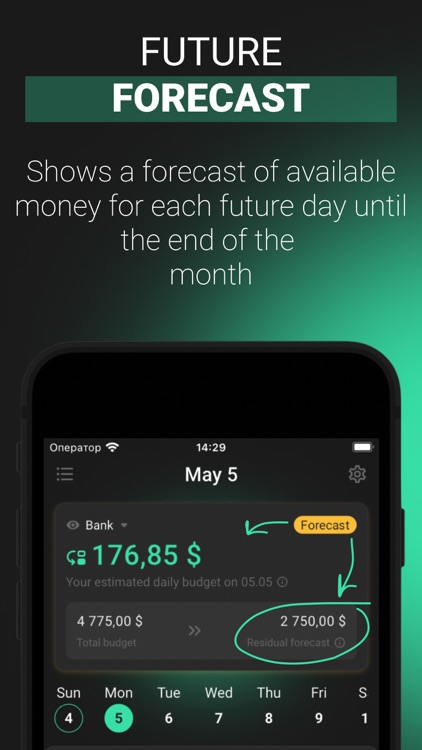 Monety: Daily budget planner screenshot-3