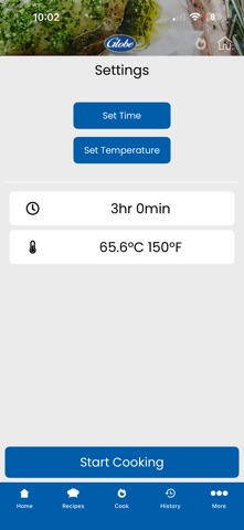 Globe Sous Vide Connect screenshot