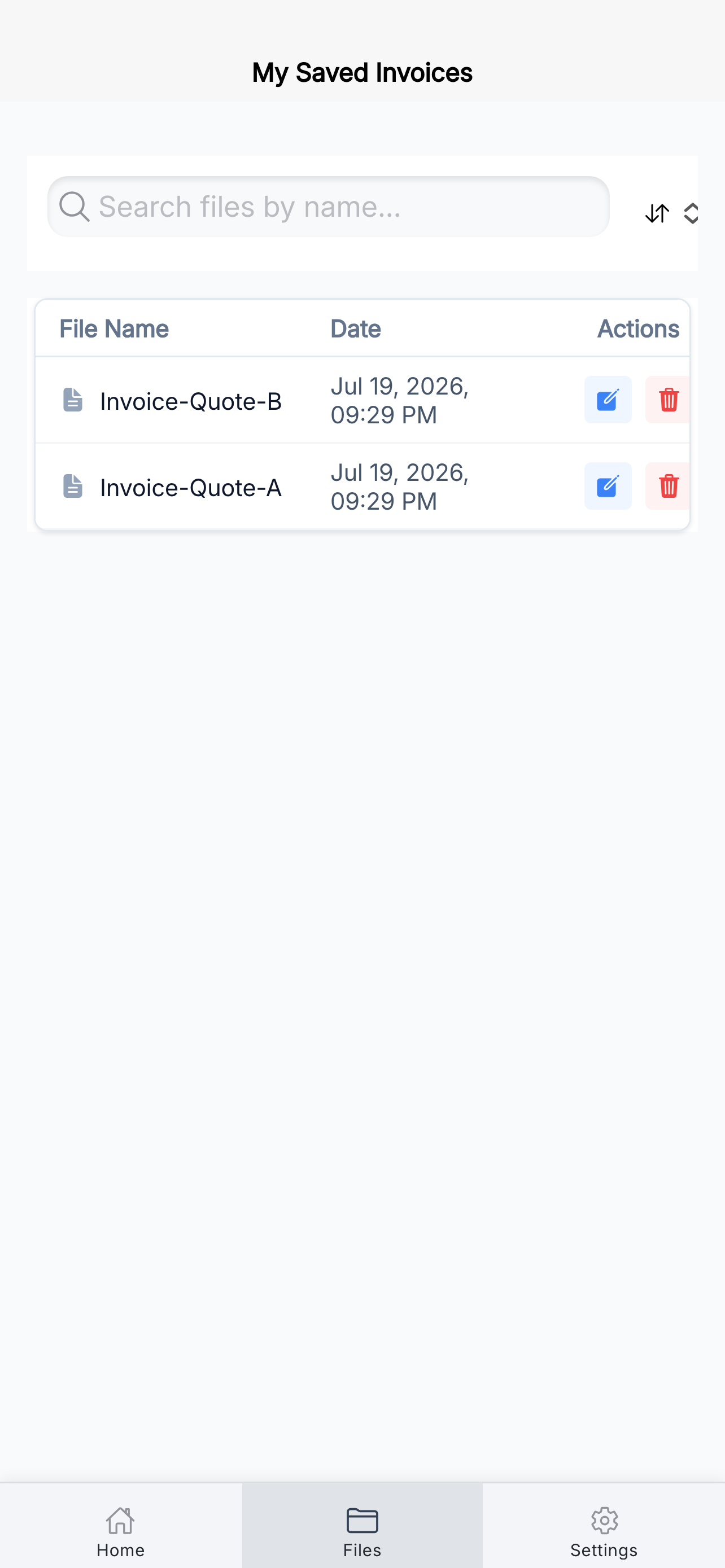 Invoice and Quote screenshot 9