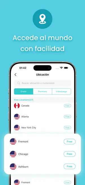 X-VPN: VPN Gratis Conectado‪™‬4+_3