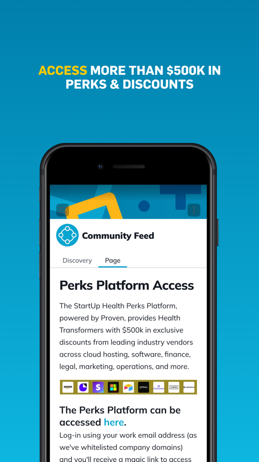 #5. StartUp Health Member App (iOS) 由: StartUp Health