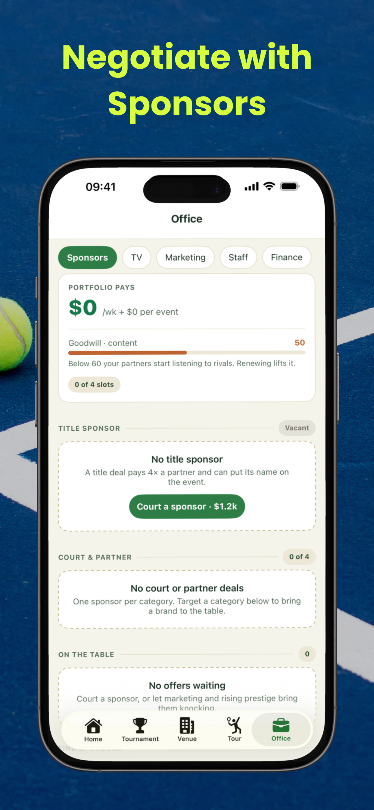 Tennis Director screenshot 4