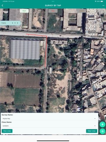 Geo Survey iPad screenshot