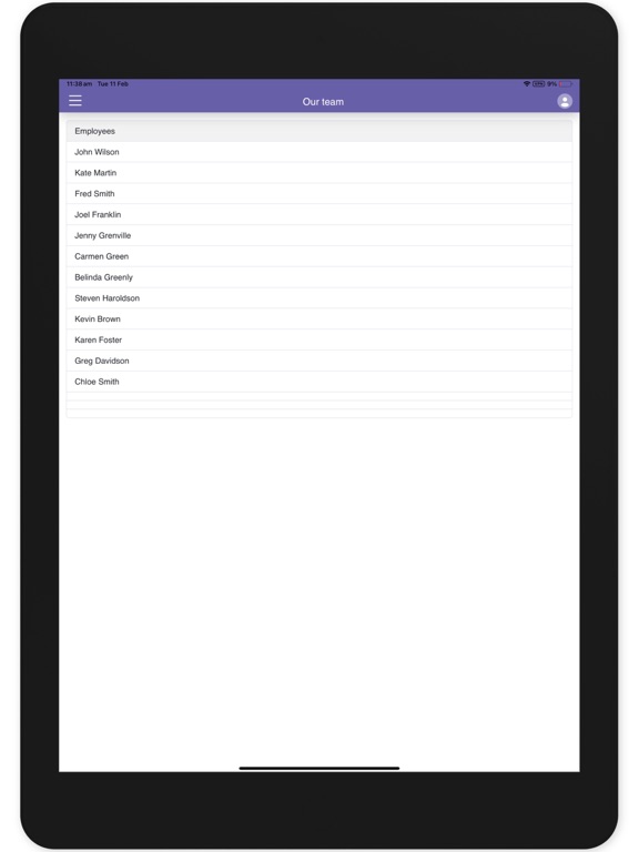 iViis Mobile iPad screenshot 5 - Business app