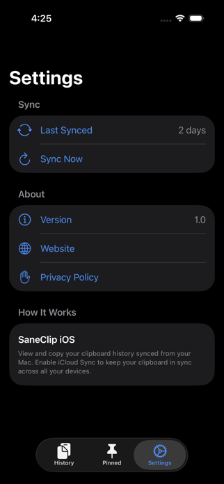 SaneClip Screenshot 3 of 3