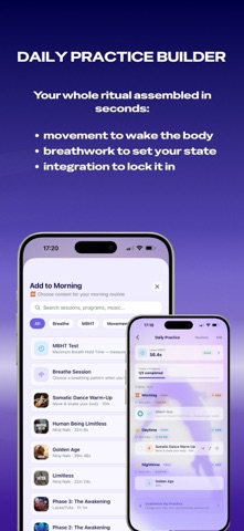 SOMA Breath: Guided Breathwork iPhone screenshot