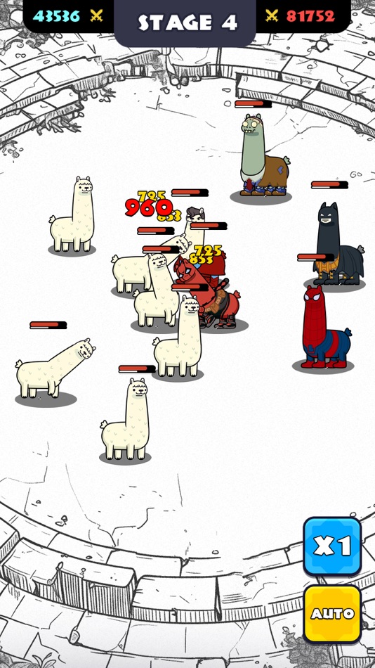 #7. Mutant Llama: IDLE Breed Games (iOS) 由: Fansipan Limited