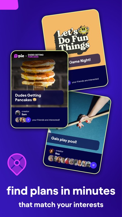 Pie: Free Events, Cool People