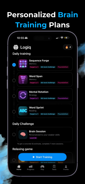 Logiq: Brain Training Screenshot 3 of 6