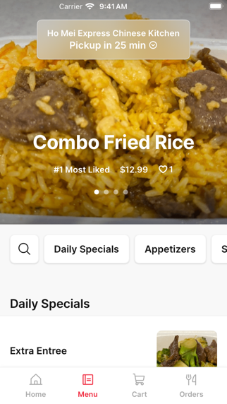 Ho Mei Express Chinese iPhone screenshot 2 - Food & Drink app