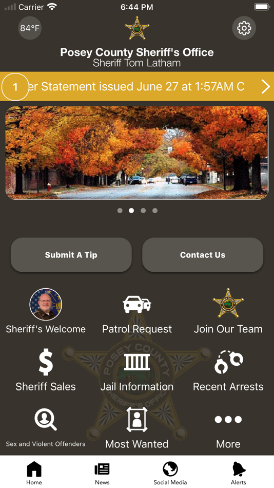 #1. Posey County Sheriff’s Office (iOS) Podle: Posey County Sheriff's Office