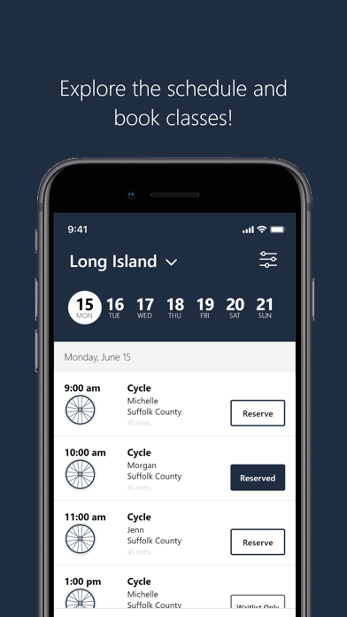 Revolve Indoor Cycling iPhone screenshot 5 - Health & Fitness app