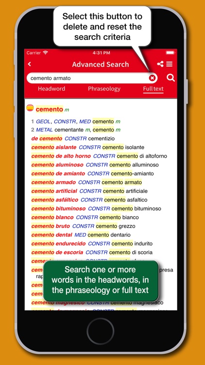 Spanish Technical Dictionary screenshot-3