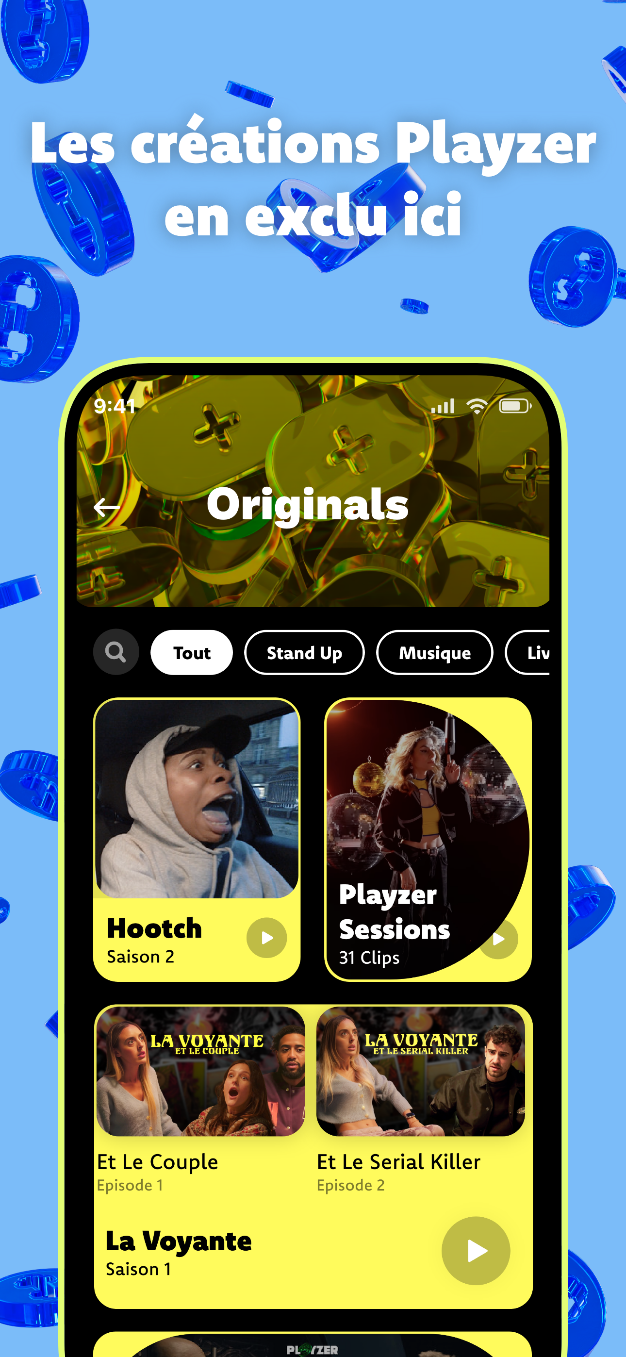 Playzer - Musique et Comédie screenshot 4