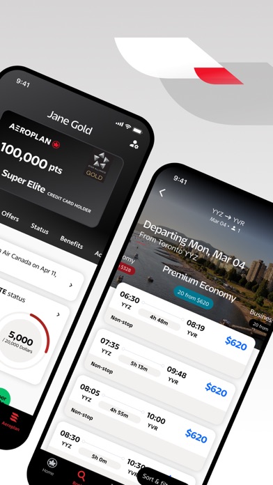 Air Canada + Aeroplan Screenshot 2 - AppWisp.com Air Canada + Aeroplan Screenshot 2 - AppWisp.com