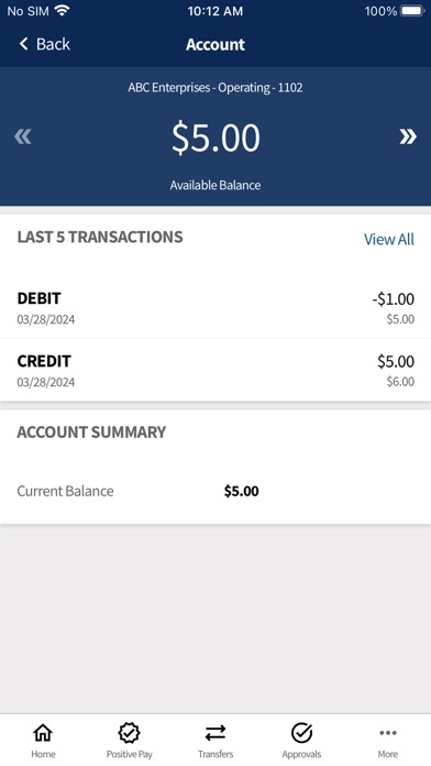 Pacific Premier Bank Business Screenshot