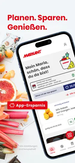 Screenshot von Markant GO auf dem iPhone 1