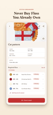 Stitch Organizer Screenshot 2 of 4