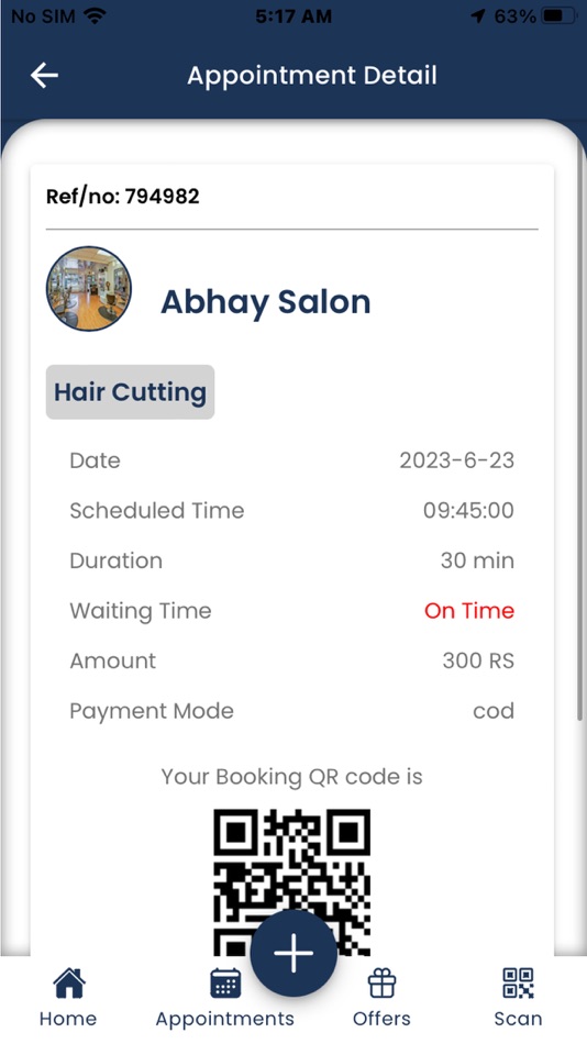 #9. whizzQ - Realtime Booking App (iOS) Ved: SVAAPTA IT-ALLY SOLUTIONS Private Limited