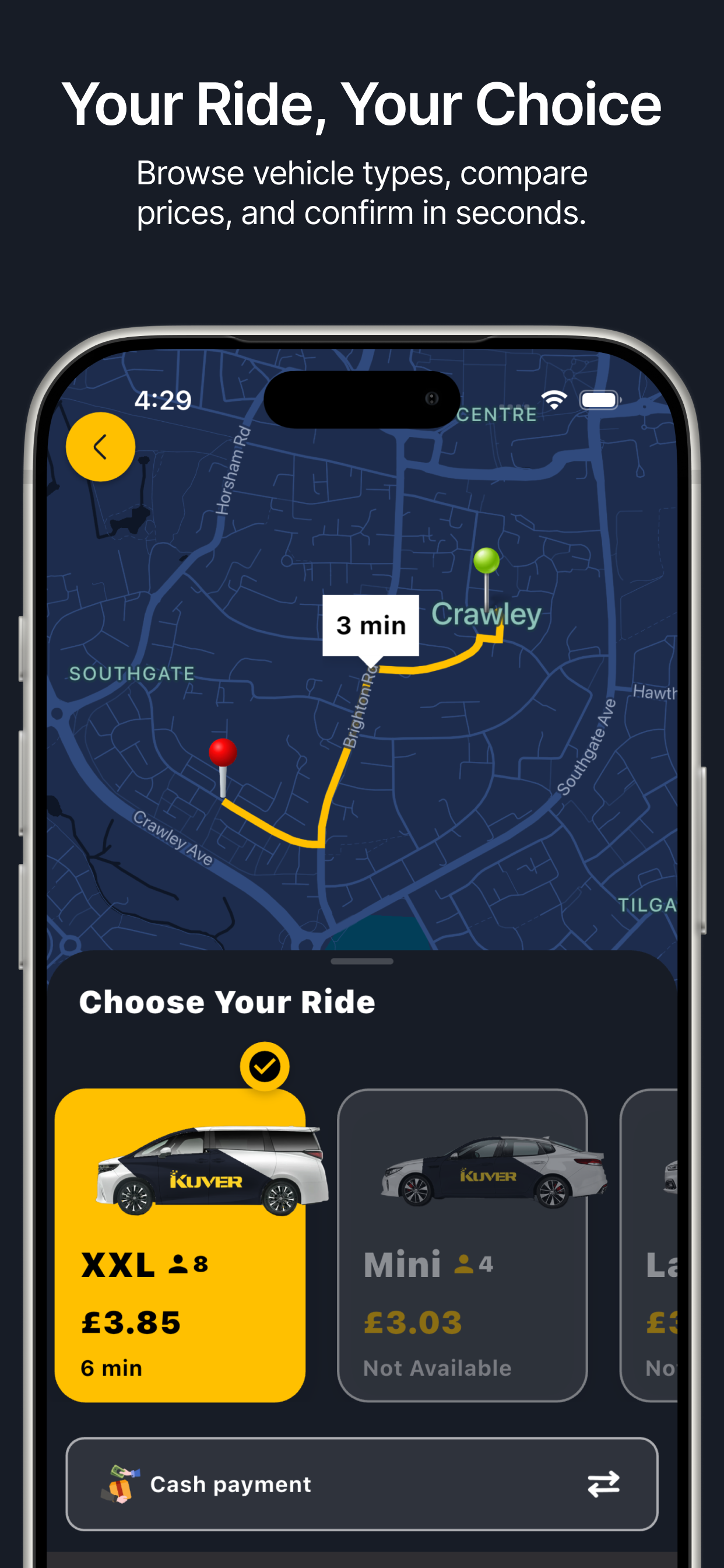 CabTaxi Passenger screenshot 3