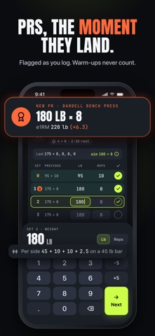 Fortium: Workout Log & Tracker screenshot 3