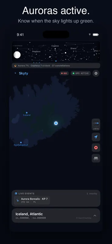 Skyty: Flight GPS & Altimeter screenshot 9 of 10