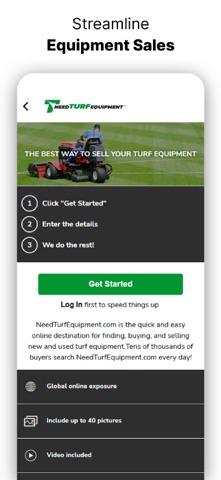 NeedTurfEquipment screenshot