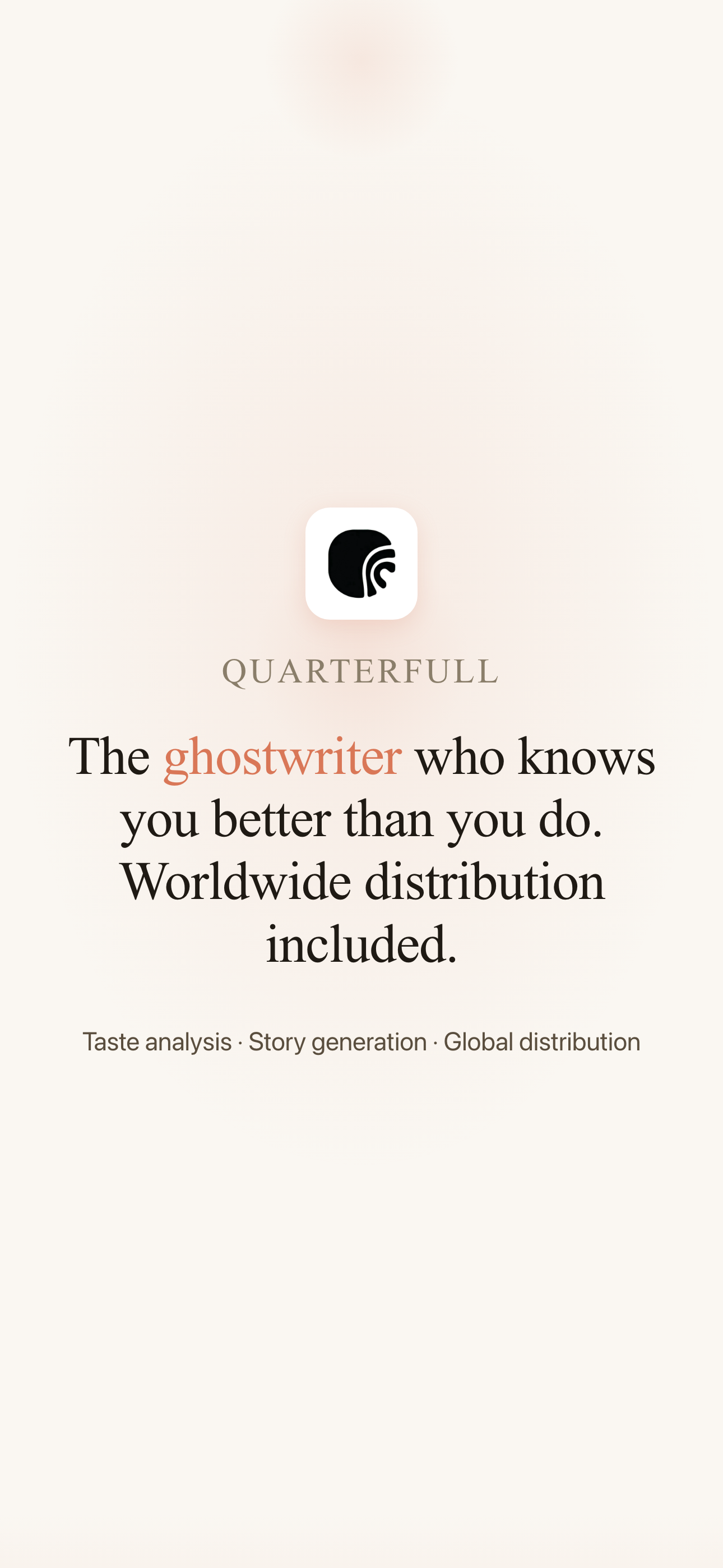 QuarterFull - Vibe Creation