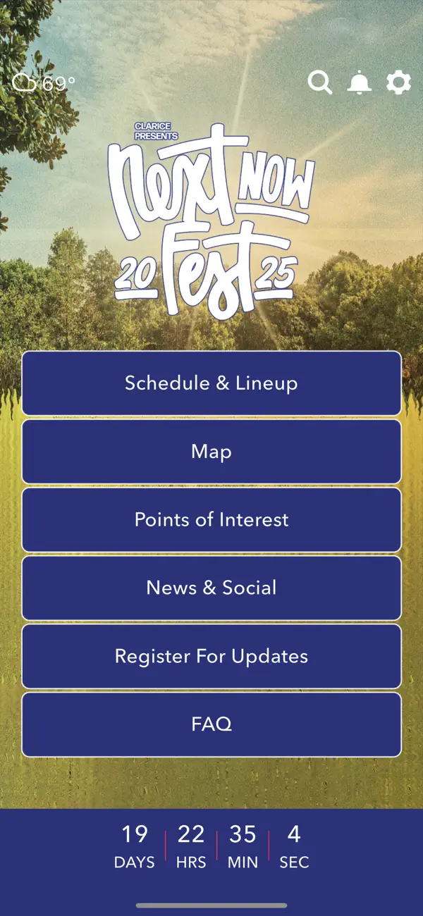 Screenshot #1 pour NextNOW Fest 2025