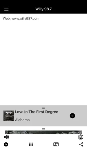 Willy 98.7 & 1550 screenshot 3