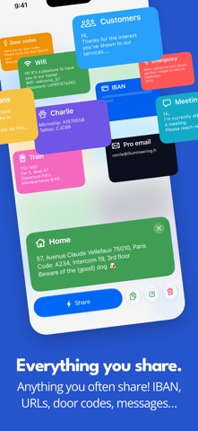 SharePal - Quick info sharing! Screenshot 2 of 6