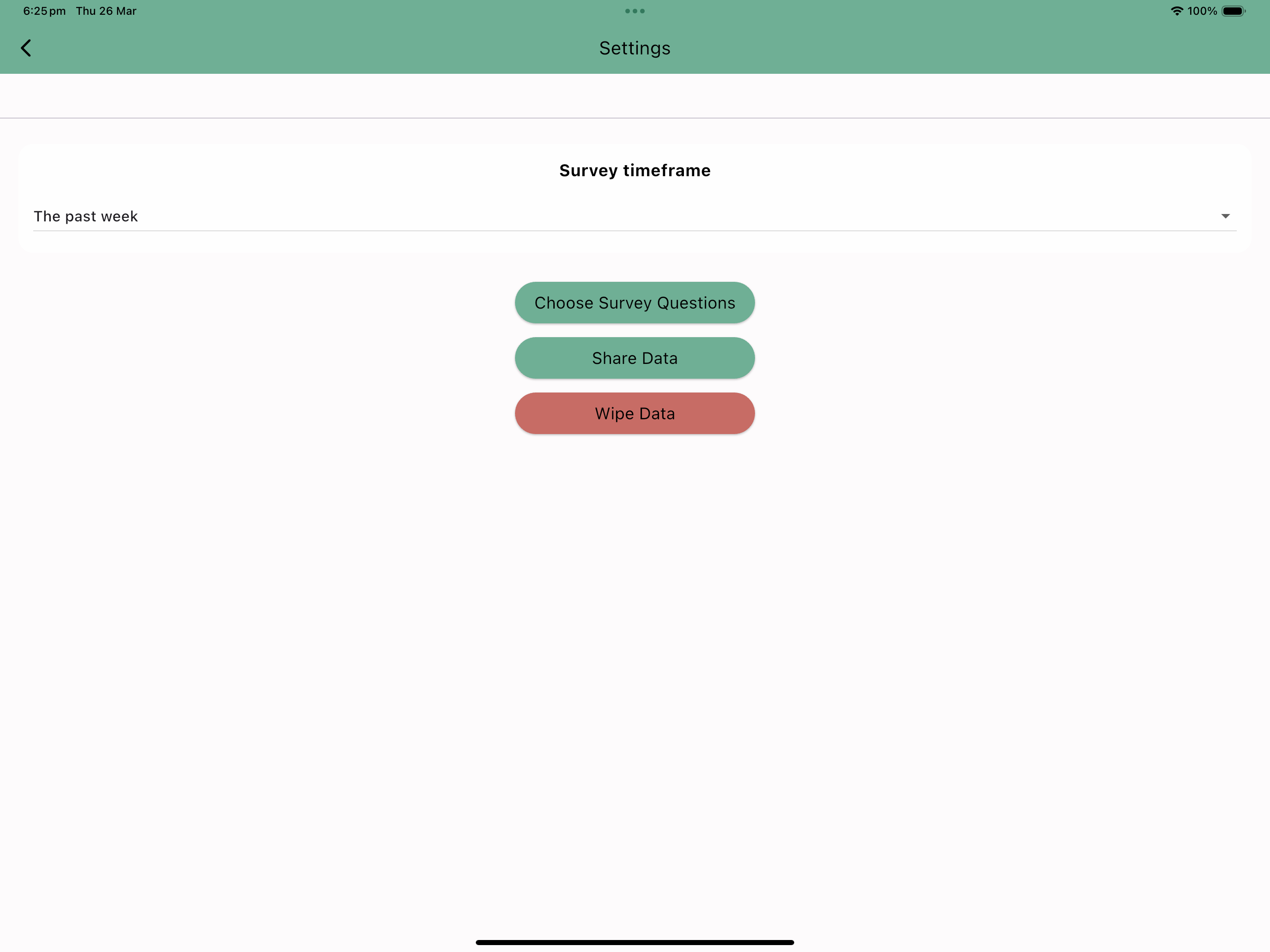 MEOW: Mood tracker