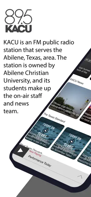 KACU App screenshot 1