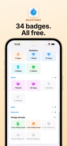 Quitly - Sober Streak Counter Screenshot 5 of 10