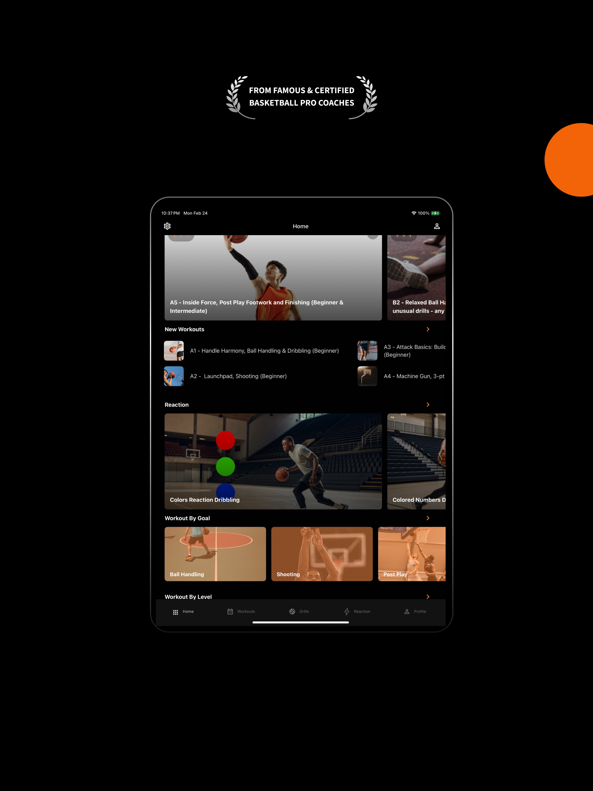SpotBasket Basketball Training