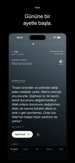 İman: Kuran ve Namaz Vakti screenshot 1