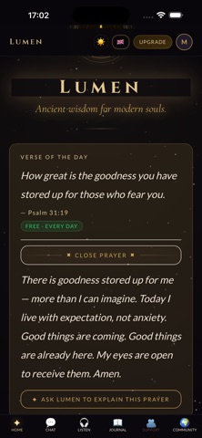 Lumen Wisdom screenshot