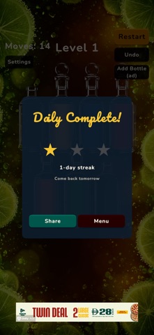 Cocktail Sort: Water Puzzle Screenshot 7 of 8