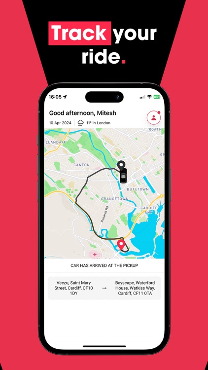 Veezu Taxi UK | Request a Ride screenshot-4