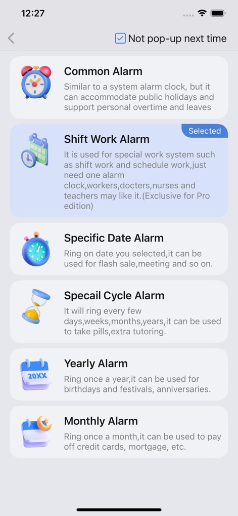 OK Alarm: Holiday & Shift Work - Utilities App | MWM