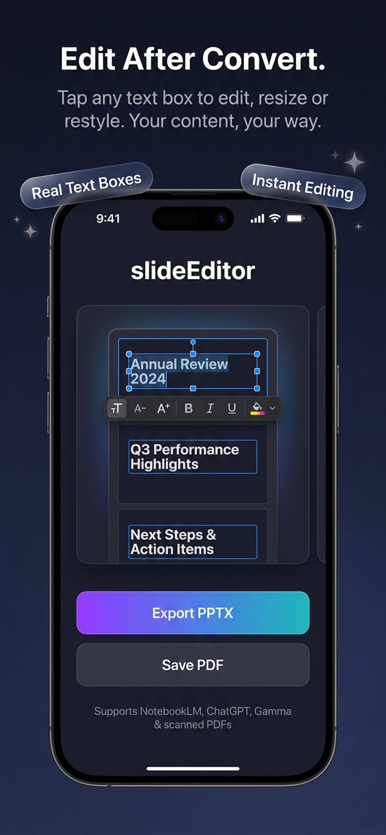 SlideEditor screenshot 6