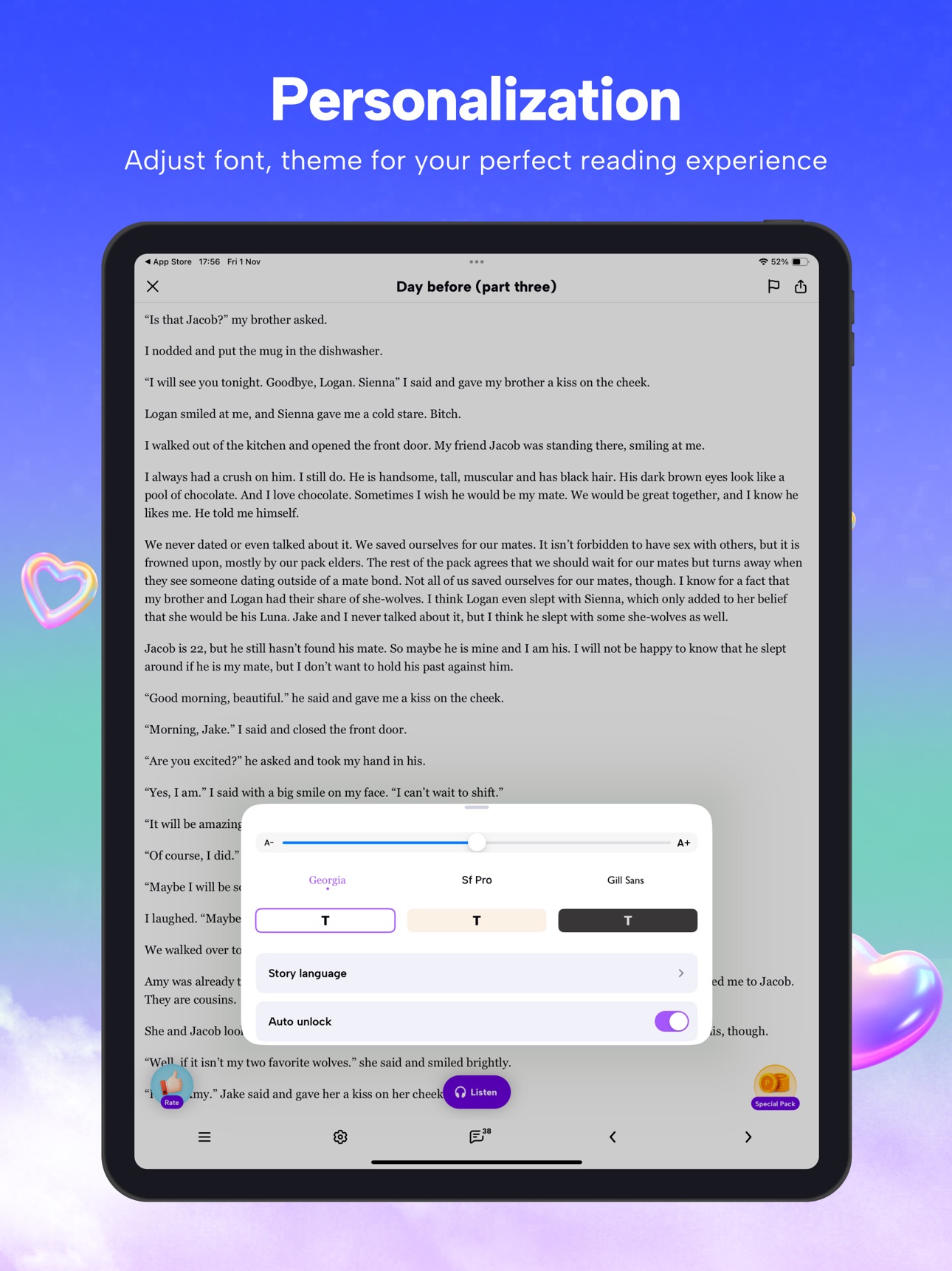 My Passion: Novels reading app screenshot 5
