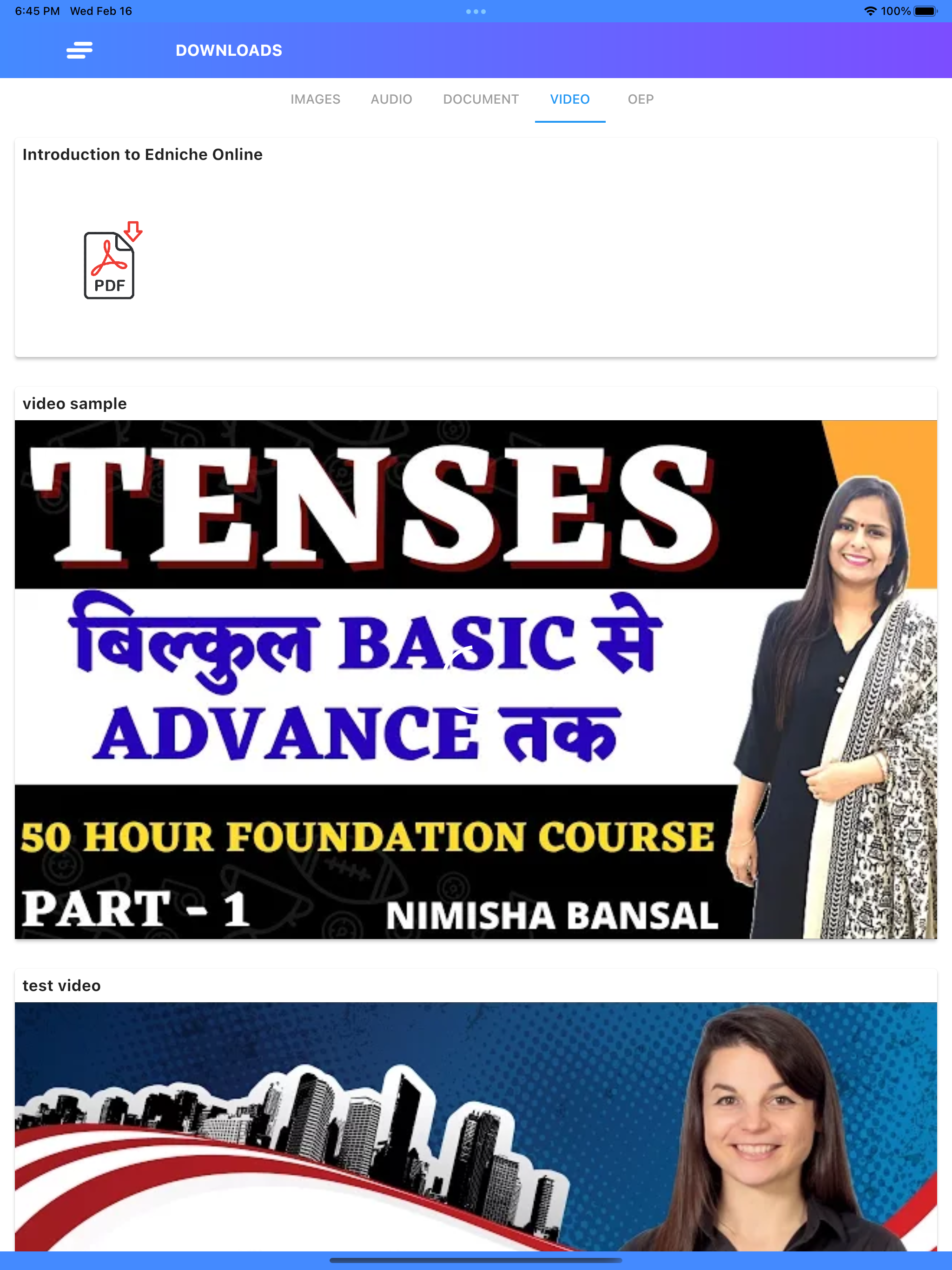 Bharathi School App