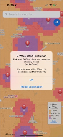 Dengue Map Malaysia Screenshot 2 of 4