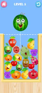 Watermelon Merge Fruit Puzzle screenshot #1 for iPhone