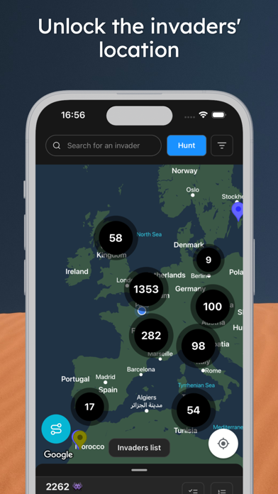 Mapvaders Screenshot
