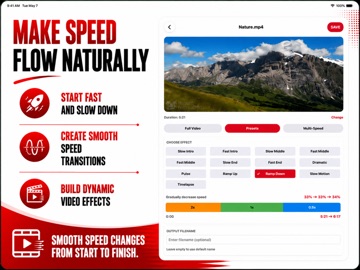 Video Speed Editor - Changer iPad screenshot