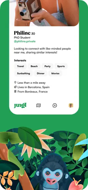 Jungl Dating App: Match & Date screenshot 3